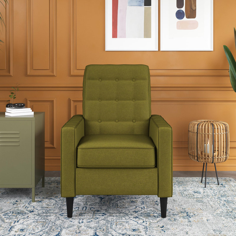 Micah Standard Recliner, Olive Green