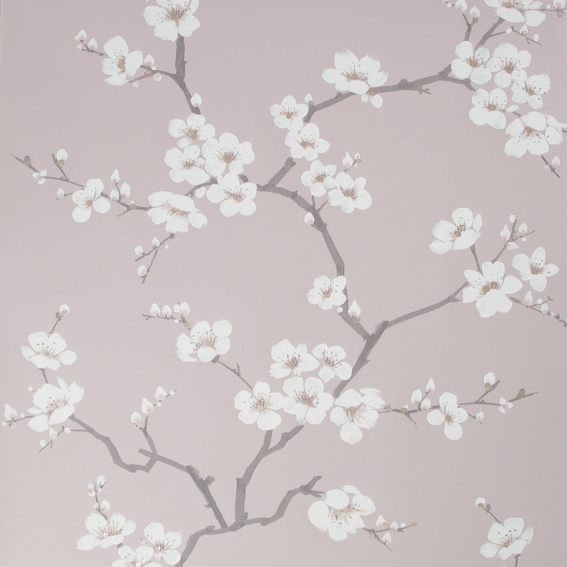 Fresco Apple Blossom Floral Wallpaper, Pink