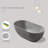 59'' x 29.5'' Soaking Solid Surface Bathtub