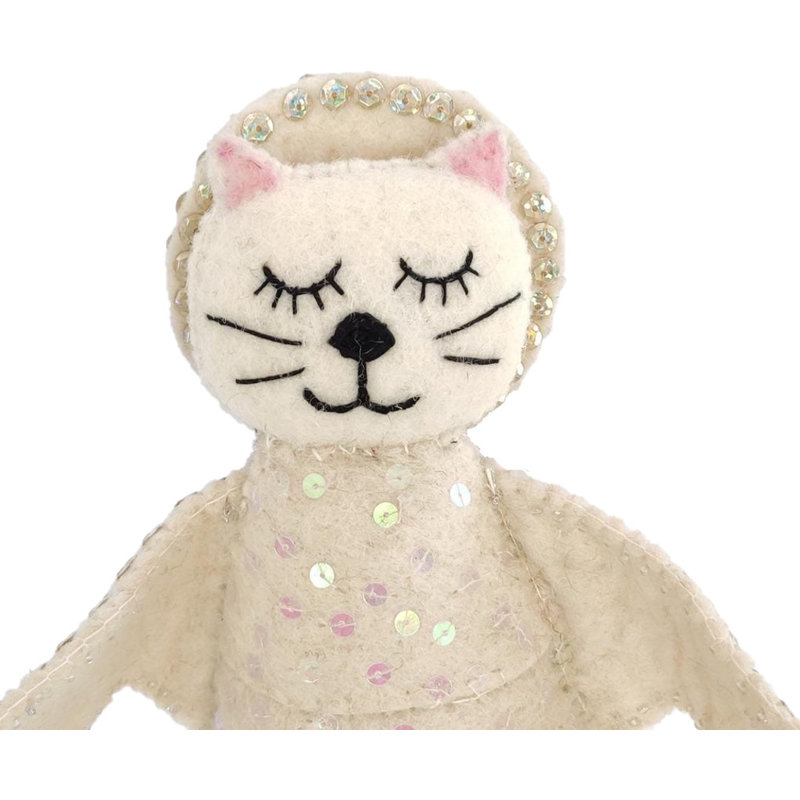 Cat Angel Tree Topper
