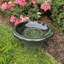 Bain d'oiseaux en fibre d'argile de 19 po x H 7,5 po Birds and Beyond, collection Bardem-463096891