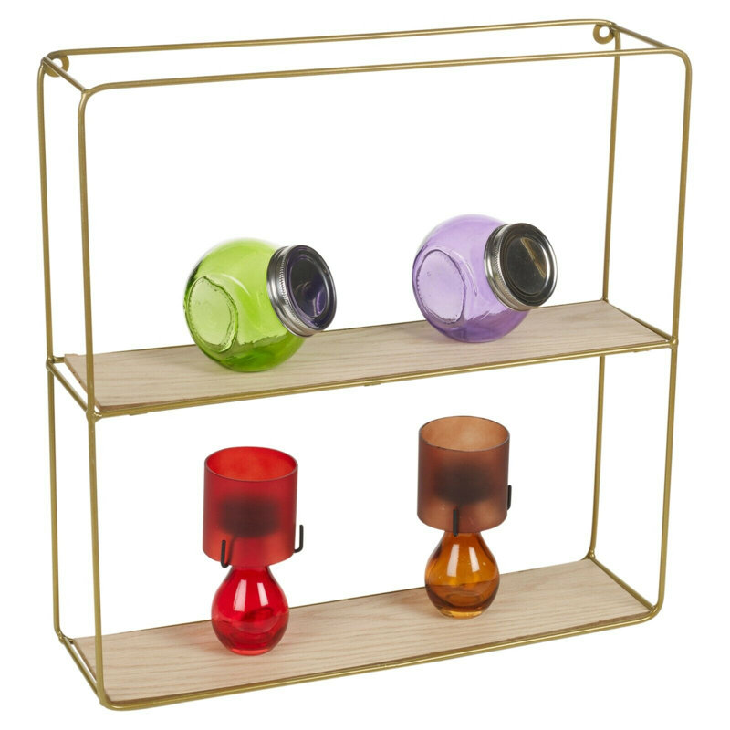 Anacletus 2 Piece Floating Shelf