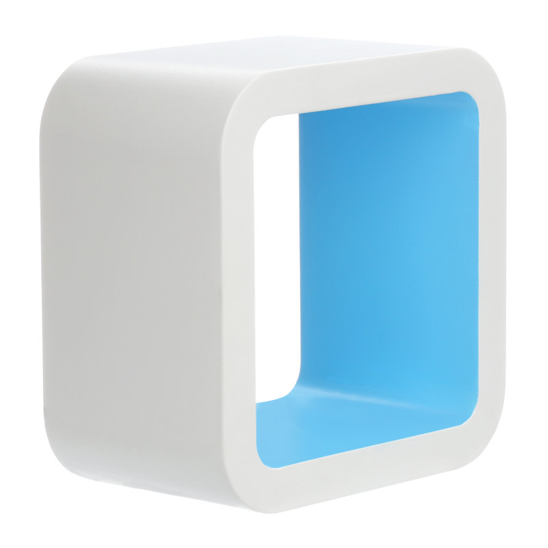 3 Piece Wall Cube Accent Shelf Set