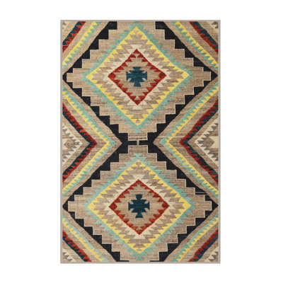 Tapis abstrait moderne 4454