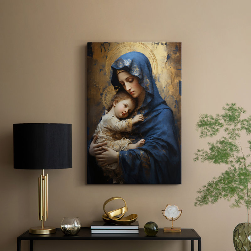 Série Religious CV - Toile tendue avec châssis de qualité supérieure - Prêt à être accroché