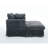 [NEW ARRIVED] 47.7'' Oversized Corduroy Chaise Longue With Ottoman-142936132