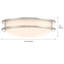 Plafonnier encastré à DEL 5 brosses Ohara-915701971-915701980-1039680598