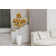 78.6'' Artificial Maple Leaf Tree In A Square Beige Fiberstone Planter Perfect For Indoor And Outdoor Use