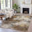 Machine Washable Indoor/Outdoor Xhevrie Brown Rug-111925016