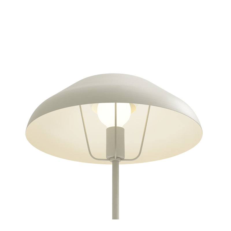 Beau Table Lamp, Putty, Putty/White