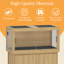 Armoire pour terrarium reptile l 47,2 po x P 23,6 po x H 30,1 po