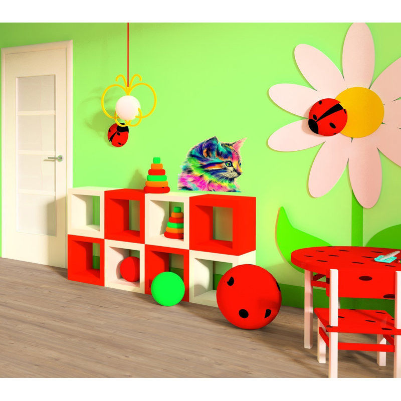 Animals Wall Decal, 10" H x 12" W