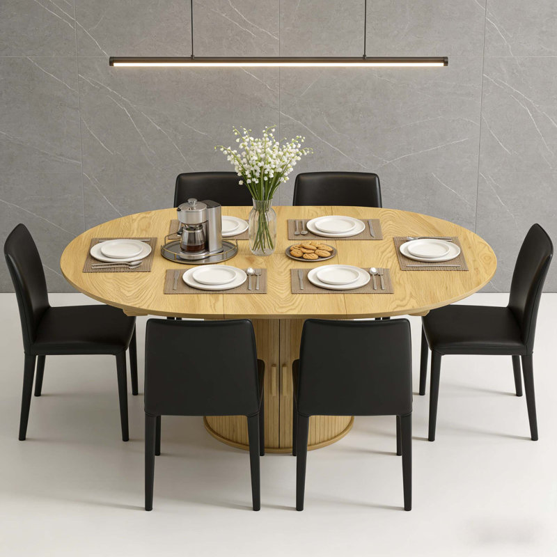Smart Storage Extendable Dining Table