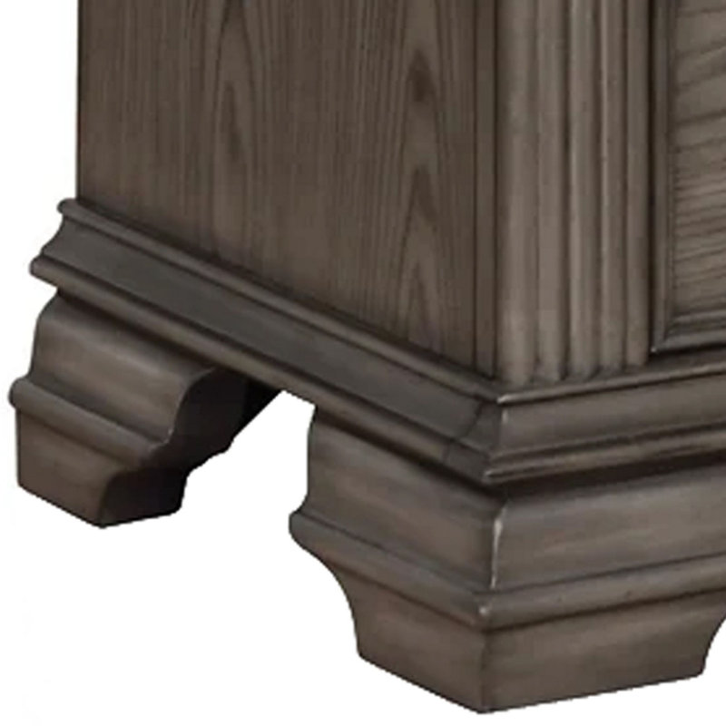 Table de chevet Althena, gris