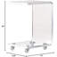 Table d'appoint en forme de C