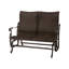 Florence Woven High Back Loveseat Glider-601356943-601356942