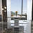 Arendine Metal Base Dining Table-777680744-777680746