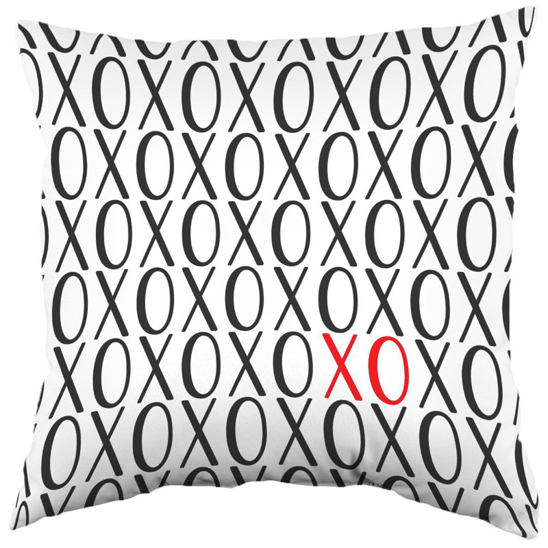 Abstract Reversible Throw Pillow