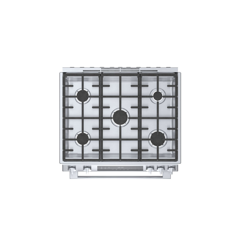 800 Series 30" 4.8 cu ft. Slide-in Gas Range