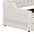 Space-Saving Upholstered Daybed Designed with Under-Bed Drawers and a Stylish LED Belt-1566272869