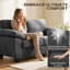 2 Seater Chenille Sofa-1388708896