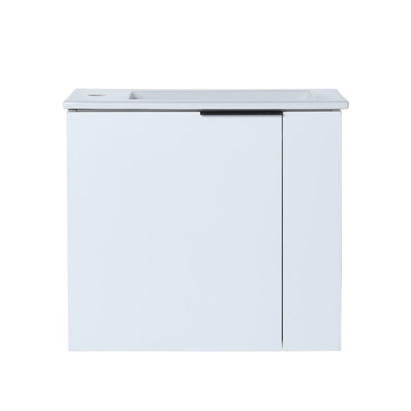 Meuble-lavabo flottant 22 po Hetton, Blanc