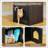 57.5" Cat Tree With Litter Box Enclosure Large-1847921743