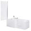 Coniston 1700mm x 855mm Freestanding Acrylic Bathtub-118805779