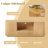 64-Inch Wavy TV Stand With Door And Drawers-1545424387