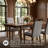 Leangela Solid Wood Base Dining Table