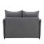 Lit gigogne escamotable en tissu avec rangement-1398034721