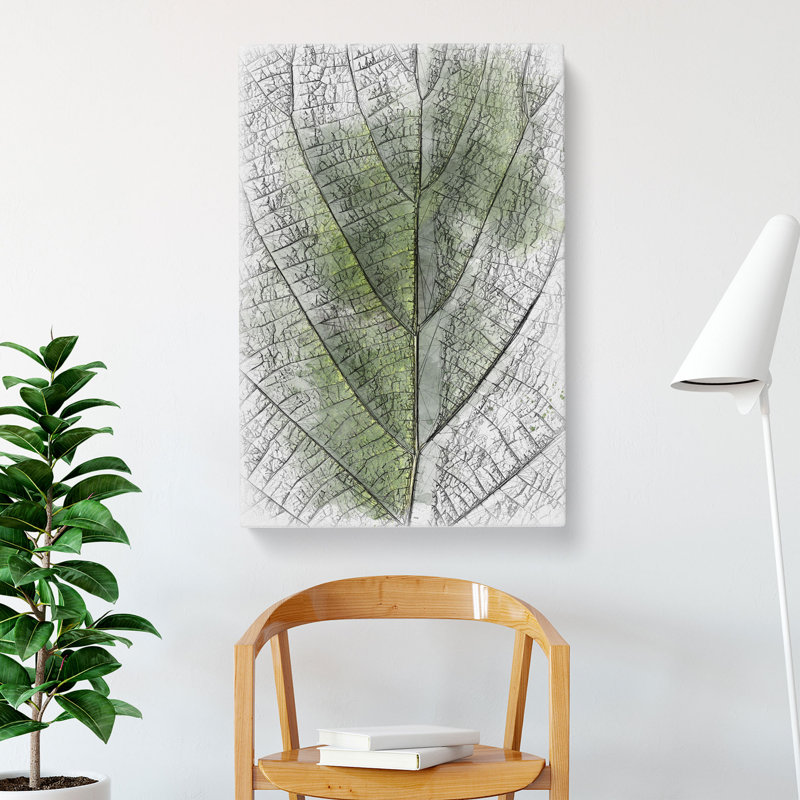 Leaf Pathways - Wrapped Canvas, 60cm H x 40cm W x 4cm D