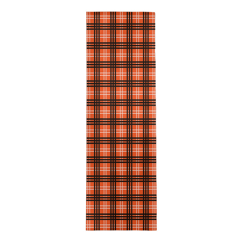 Plaid Indoor Rug, Runner 2'6" x 8'