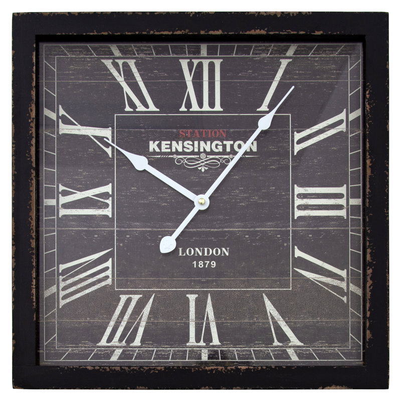 Phillina Wall Clock, Black