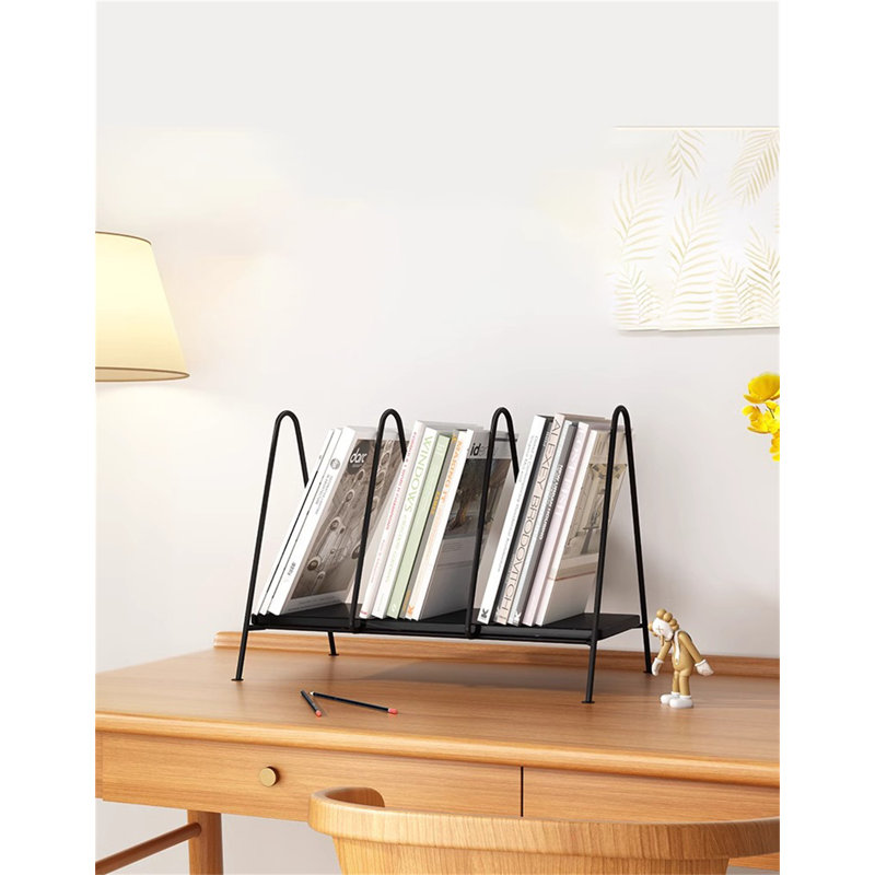 Support de rangement pour livres, Noir