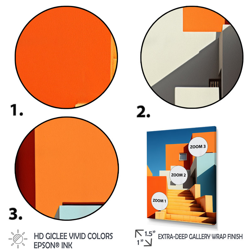 Lafran Landscape Architectural Abstractions I - impression, Cadre photo noir, H 44 po x l 34 po x P 1,5 po