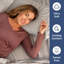 Ensemble de draps 6 pièces très profonds, draps rafraîchissants et respirants, literie de luxe doux pour hôtel, convient aux matelas de 18 à 24 pouces-103254659-103254664