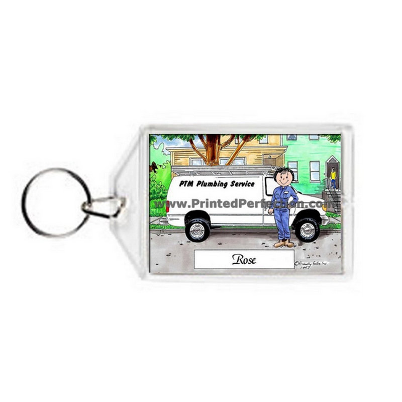 Porte-clés personnalisé en acrylique