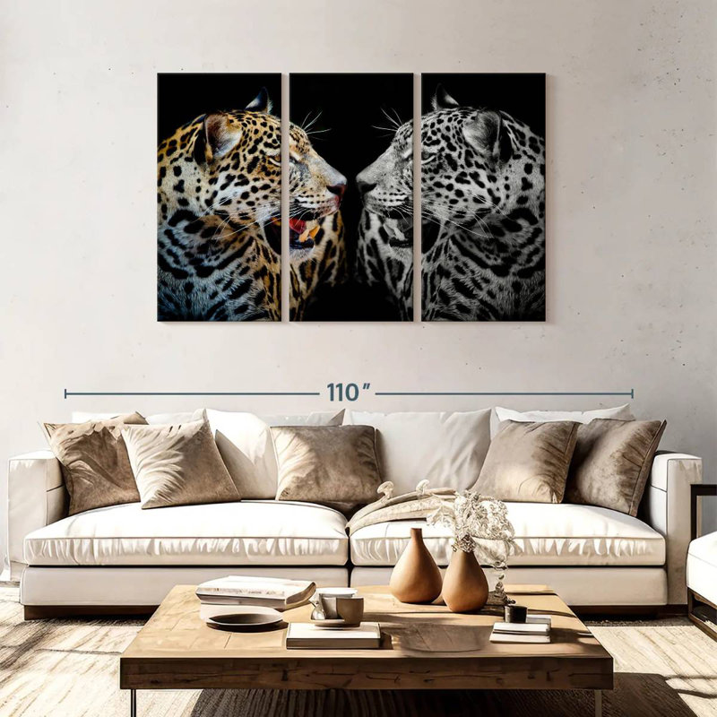 Brampt Jaguar Reflection, 48" H x 74" W