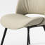 Chaise d'appoint à dossier solide (ensemble de 2)-282179056