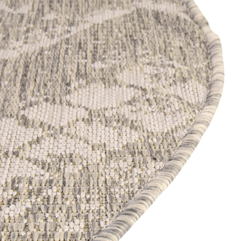 Pittsfield Geometric Indoor / Outdoor Rug, Round 7'10"