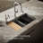 Riverby 33" undermount double-bowl workstation kitchen sink-107896245