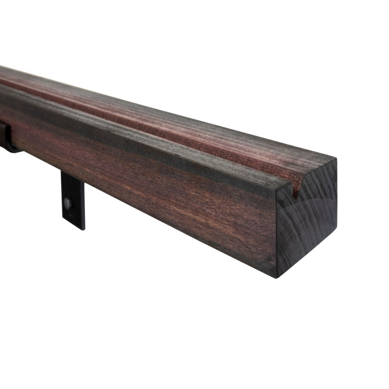 Rayne 2x3 Picture Ledge, 57x3x2, Black Cherry