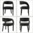 Upholstered Modern Dining Room Chairs With Arms For Kitchen/Dining Room/Living Room-1425080946-1425080945