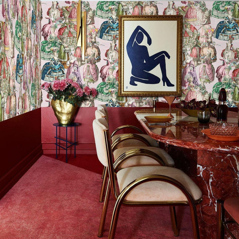 8 Piece Cheryce Marie Antoinette Wallpaper
