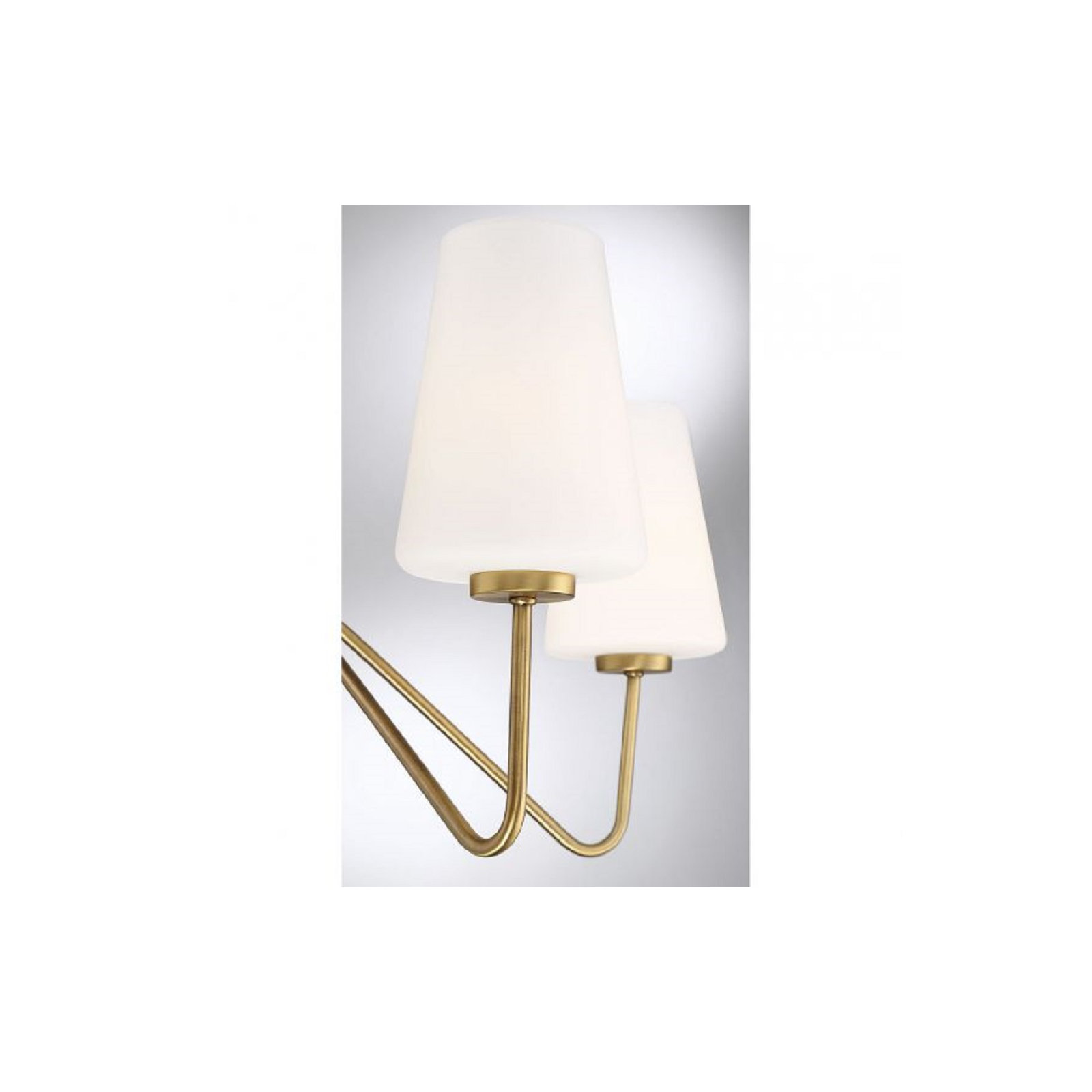 Higginson 5 - Light Chandelier, Brass