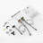 Lotto Collection Two-Handle 6 to 10" Widespread Lavatory Bathroom Faucet with Drain Assembly - Chrome Polished-58635885