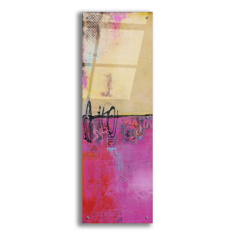 " Urban Poetry I " by Erin Ashley, 48" H x 16" W x 0.2" D