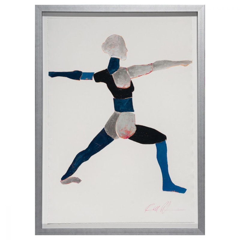 Warrior par Robert Robinson - reproduction d'art sur papier, H 39,5 po x l 30 po x P 2 po