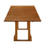 Ensemble de table de salle à manger extensible 6 pièces 82,7 pouces Modern avec 4 chaises de salle à manger rembourrées en osier et banc long-1312550405-1312550410